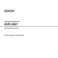 DENON AVR2807 Owner's Manual