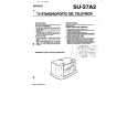 SONY SU27A2 Owner's Manual