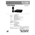 SONY XVD300 Service Manual