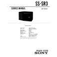 SONY SSSR3 Service Manual