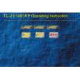 PANASONIC TC21S3RP Owner's Manual