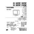 SONY KV1687MT Service Manual