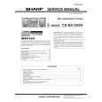 SHARP CDBA1300H Service Manual