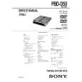SONY PBDD50 Service Manual