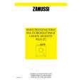 ZANUSSI WDJS1272 Owner's Manual