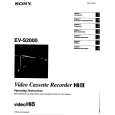 SONY EV-S2000 Owner's Manual