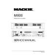 MACKIE M800 Service Manual