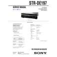 SONY STRDE197 Owner's Manual