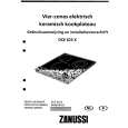 ZANUSSI DCE625X Owner's Manual