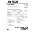 SONY MHCEX70AV Service Manual