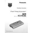 PANASONIC KXRC95 Owner's Manual