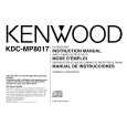KENWOOD KDCMP8017 Owner's Manual