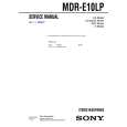 SONY MDRE10LP Service Manual