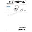 SONY PCGFR860 Service Manual