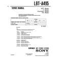 SONY LBT-A495 Service Manual