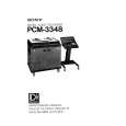 SONY PCM-3348 VOLUME 1 Service Manual
