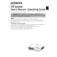 HITACHI CPS235W Owner's Manual