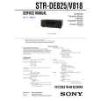 SONY STRDE825 Service Manual