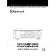 SHERWOOD RD-6405R Owner's Manual