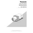 PANASONIC WVNP472 Owner's Manual