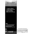 SHARP VC-9300 Owner's Manual