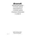 BRANDT CA2950E Owner's Manual
