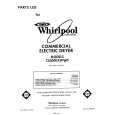 WHIRLPOOL CS5000XWW0 Parts Catalog