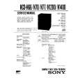 SONY HCDH70 Service Manual
