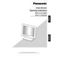 PANASONIC WVLD2000 Owner's Manual