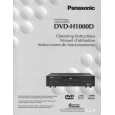 PANASONIC DVDH1000D Owner's Manual