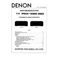 DENON PMA1060 Owner's Manual