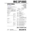 SONY MHCDP1000D Service Manual