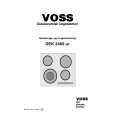 VOSS-ELECTROLUX DEK2460-UR VOSS/HIC- Owner's Manual