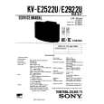 SONY KVE2522U Service Manual
