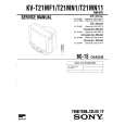 SONY KVT21MN11 Service Manual