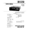 SONY XR5250 Service Manual