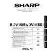 SHARP R2V15 Owner's Manual