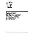 ZANUSSI Z70VS Owner's Manual