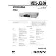 SONY MDSJE630 Service Manual