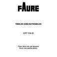 FAURE CPT510R Owner's Manual