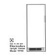 ELECTROLUX TF110 Owner's Manual