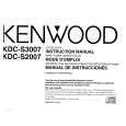 KENWOOD KDCS2007 Owner's Manual