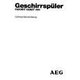 AEG FAVCARAT 420 Owner's Manual