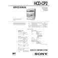 SONY HCDCP2 Service Manual