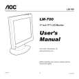AOC LM700 Owner's Manual