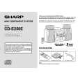 SHARP CDE250E Owner's Manual
