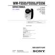 SONY WMFS555 Service Manual