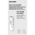 SHARP PAVR10E Owner's Manual