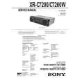 SONY XRC7200W Service Manual