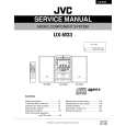 JVC UXM33 Service Manual